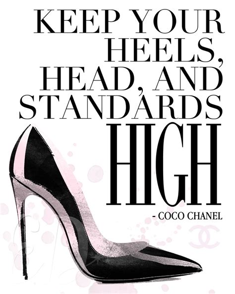 coco chanel pearls quote|Coco Chanel quotes high heels.